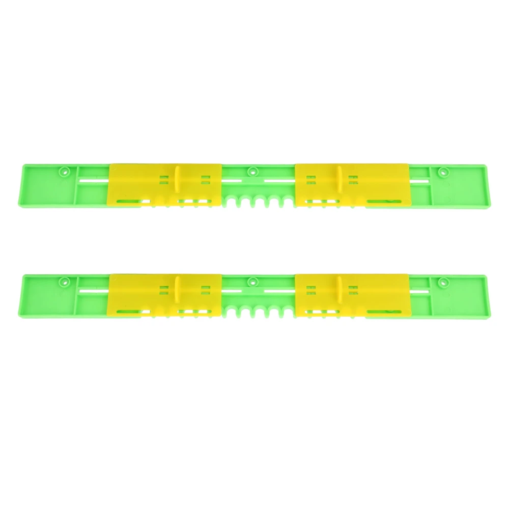 2PCS Bee Door Sliding Guards Beehive Entrance Reducer Beekeeping Gate Anti Escape Frame Vents 41cm / 16.1in