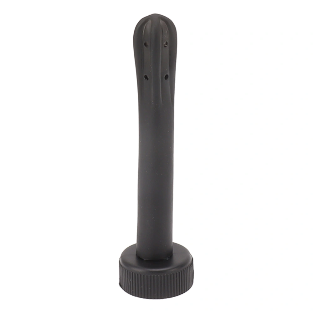 Enema Bottle Nozzle Portable Lid Threaded Connection Silicone Douche Irrigation Plug for Anal Vaginal Cleaning Eight Holes