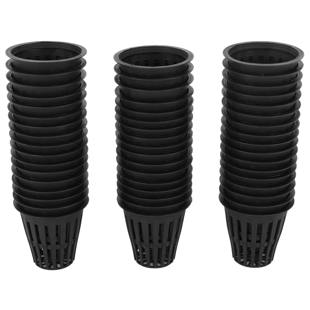 50Pcs Hydroponics Cups Lightweight Economy Net Pots 2 Inch Plastic Net Cups Pots Plant Containers