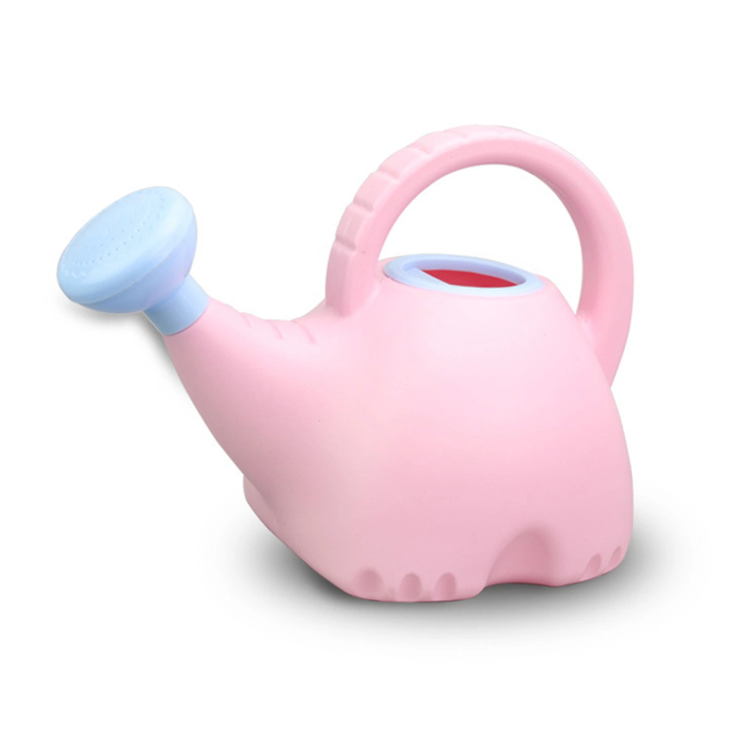 Children Watering Can Elephant Shape Cute Plastic Watering Kettle Gardening Toy 1.5L Pink