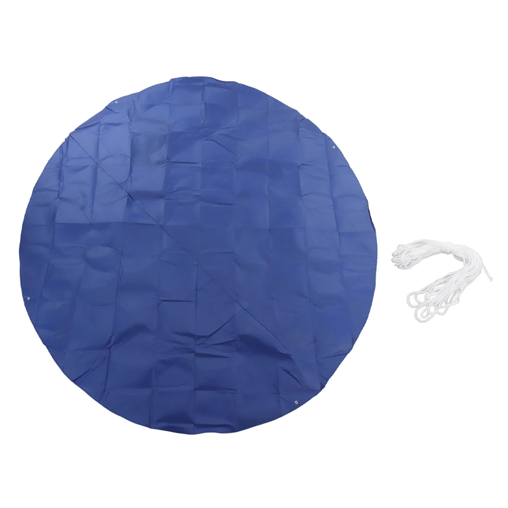 Round Pool Cover Waterproof Dust Proof Thermal Insulation Number 4 Inflatable Swimming Pool Cover for Home Outside 2.45x2.45m