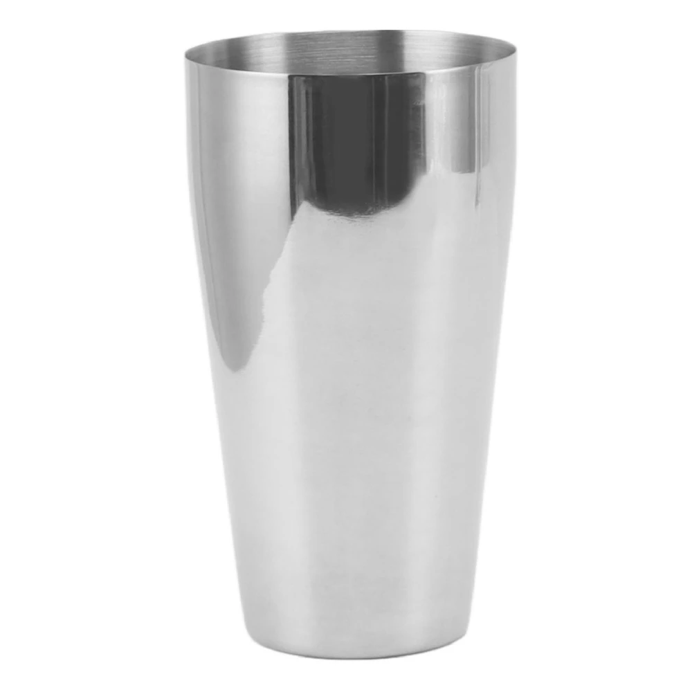 Stainless Steel Cup Ice Cream Milkshake Mixing Durable Cup Thickening Metal Drinking Glasses for Bar