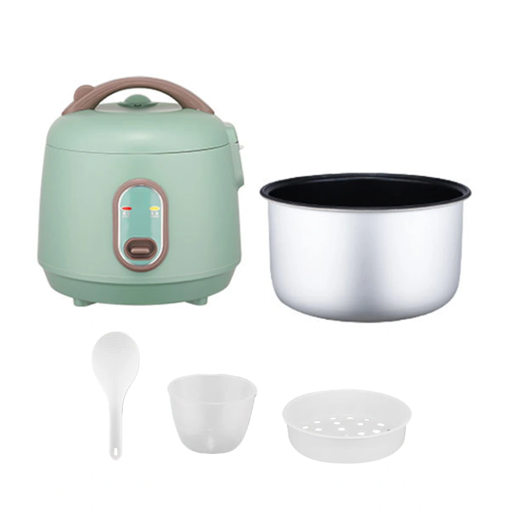 Mini Rice Cooker Alloy Plastic Multifunctional Portable Nonstick Electric Rice Cooker 2L Inner Liner AU Plug