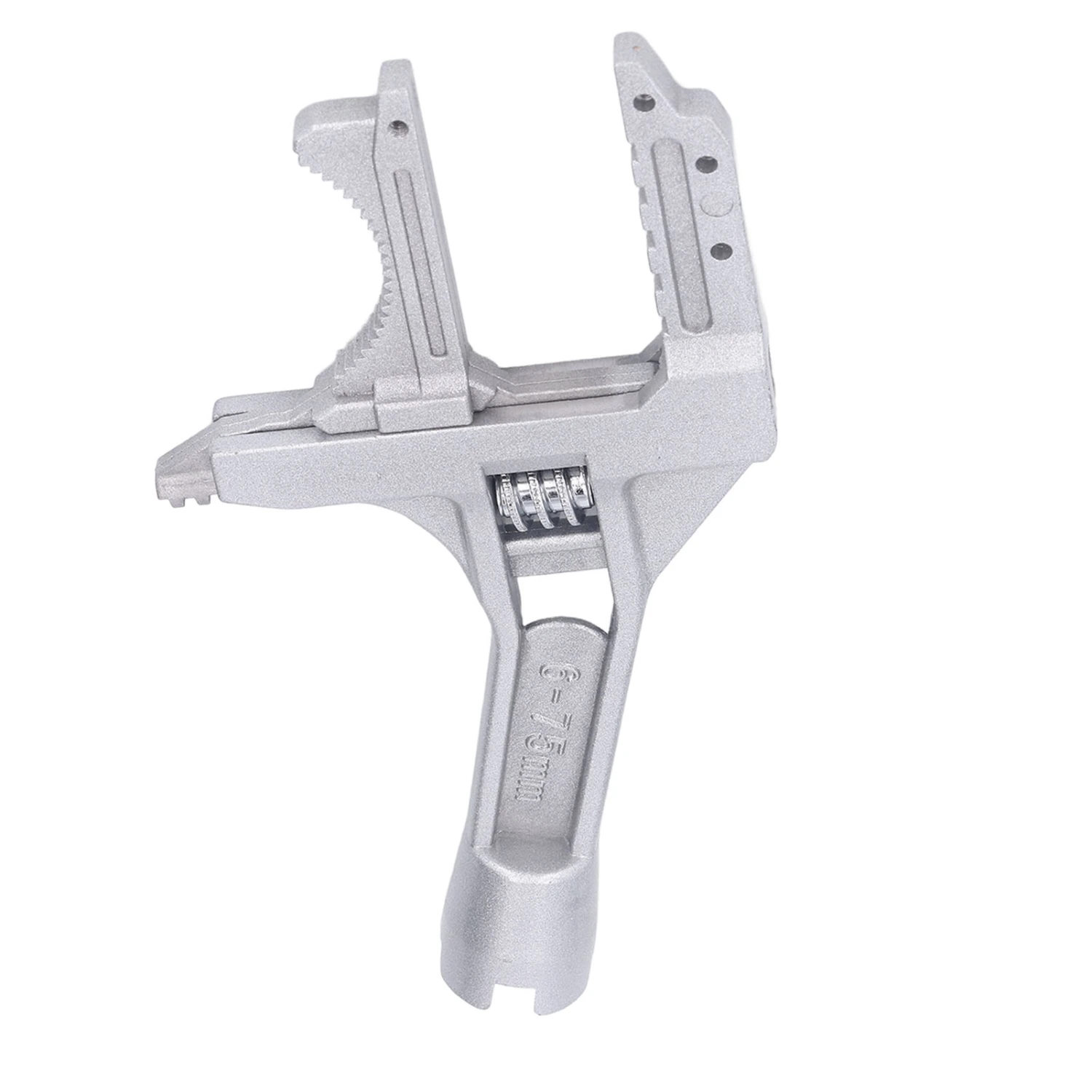 Plumbers Wrench Aluminum Alloy Large Opening Anti Skid Multifunctional Wrench for Tight Space Sink Tube