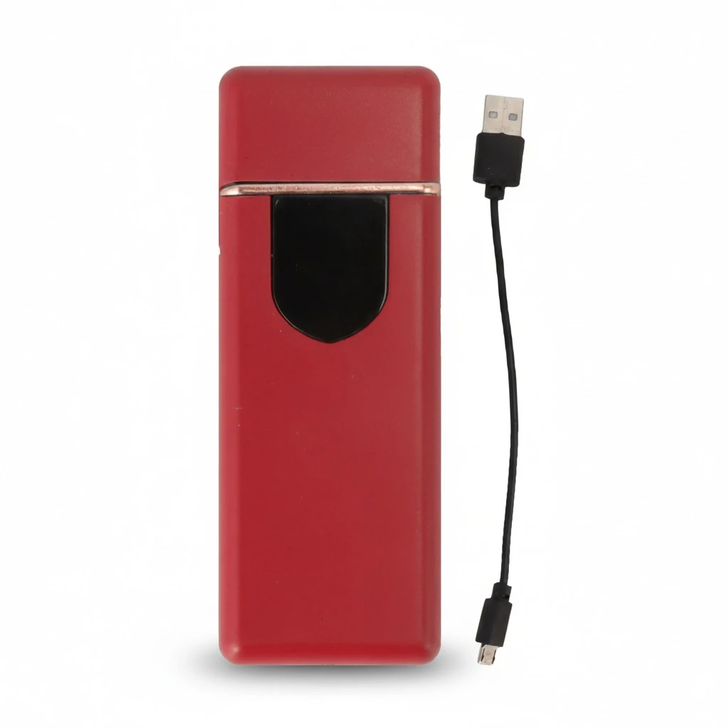 Touch Double Sided Ignition USB Rechargeable Windproof Portable Electric Lighter for Boyfriends Gifts Blue