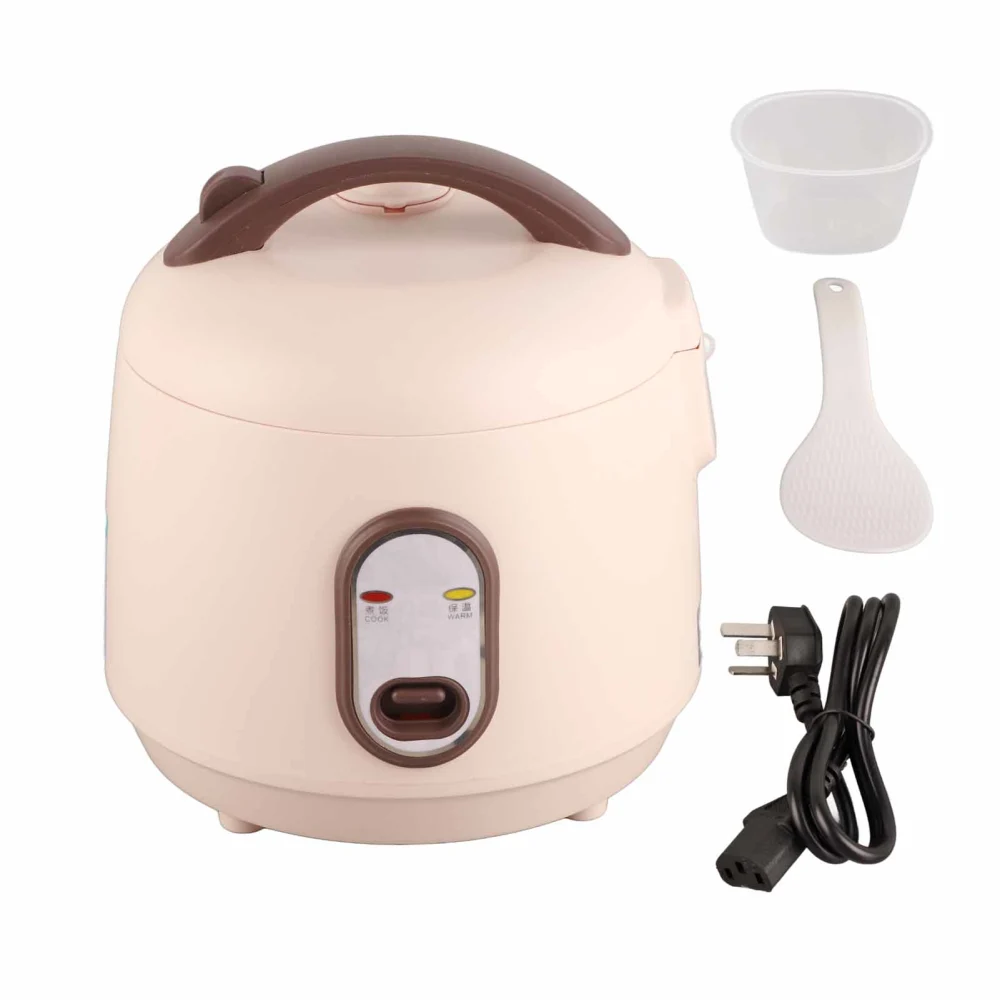 Mini Rice Cooker Alloy Plastic Multifunctional Portable Nonstick Electric Rice Cooker 2L Inner Liner AU Plug