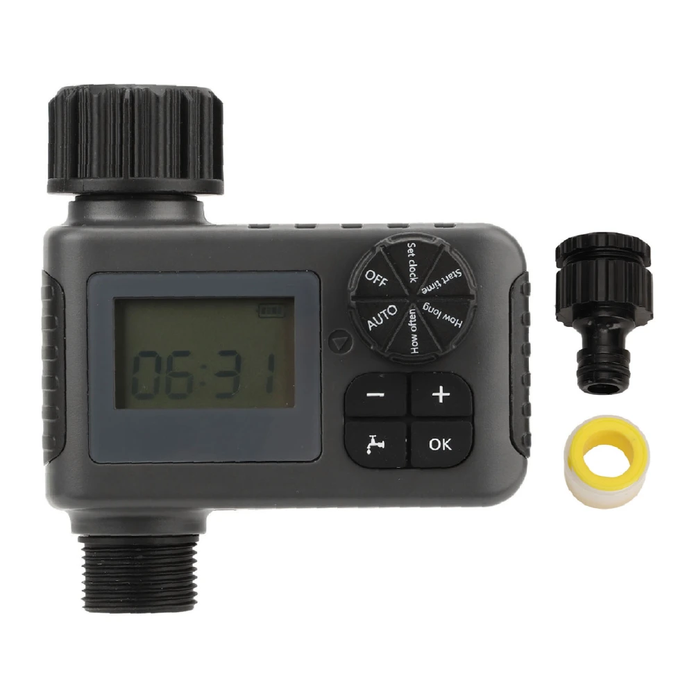 Automatic Irrigation Timer Programmable Watering Timer Outdoor Garden Hose Timer G3/4 Thread