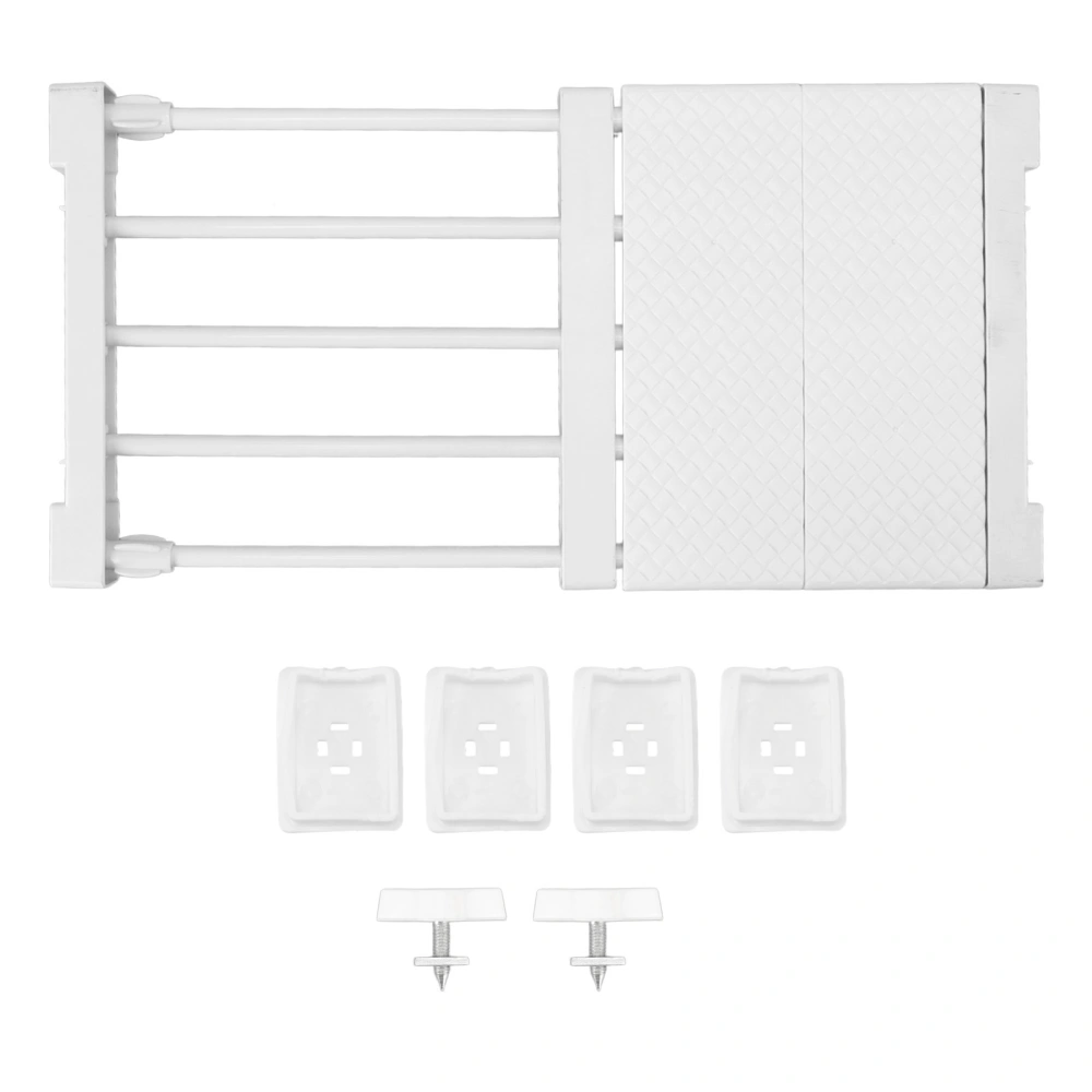 Tension Shelf Adjustable Closet Divider 24cm Width Storage Rack for Cabinet Wardrobe 30 ~ 40cm / 11.81 ~ 15.75in