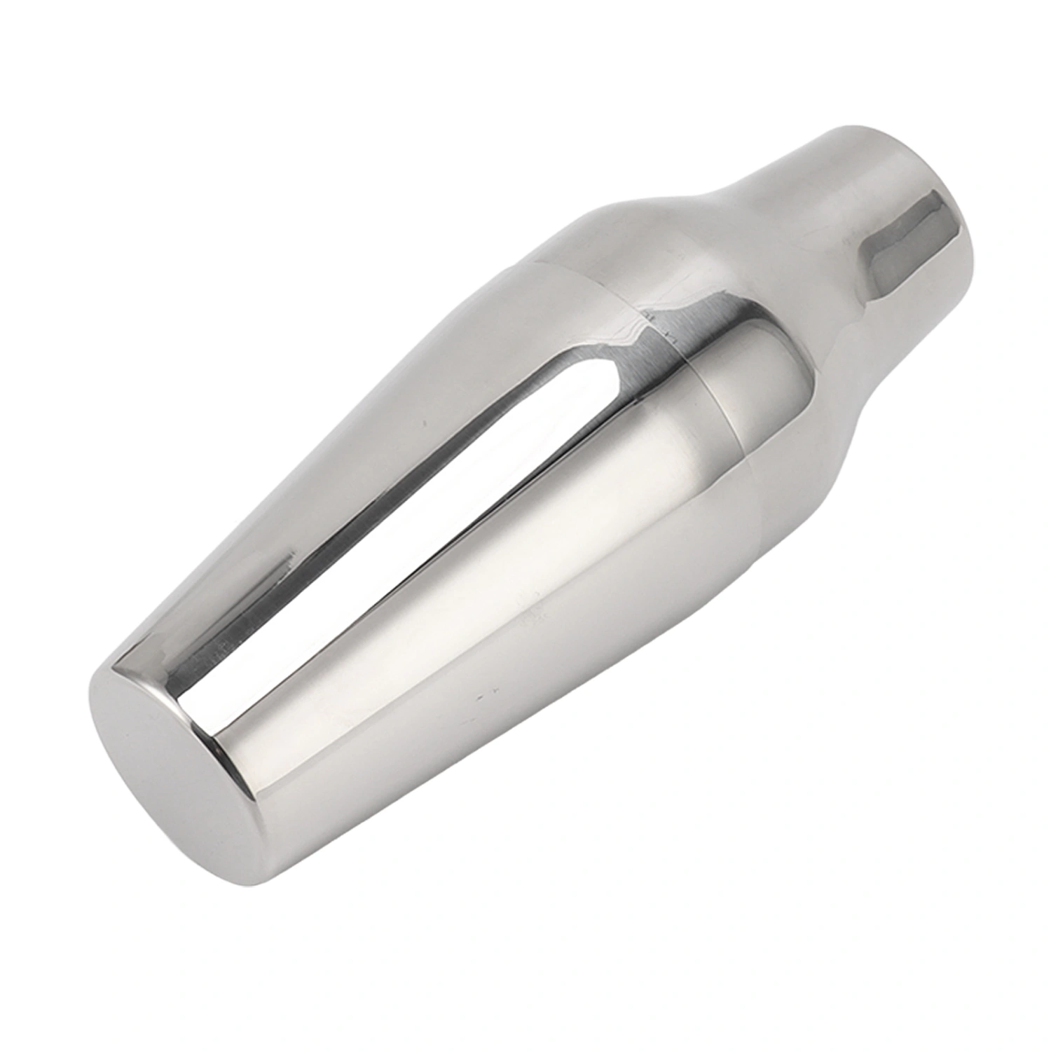 Stainless Steel Drink Shaker French Style 2 Section Martini Mixer Drink Shaker for Bar Home Camping Picnic Silver