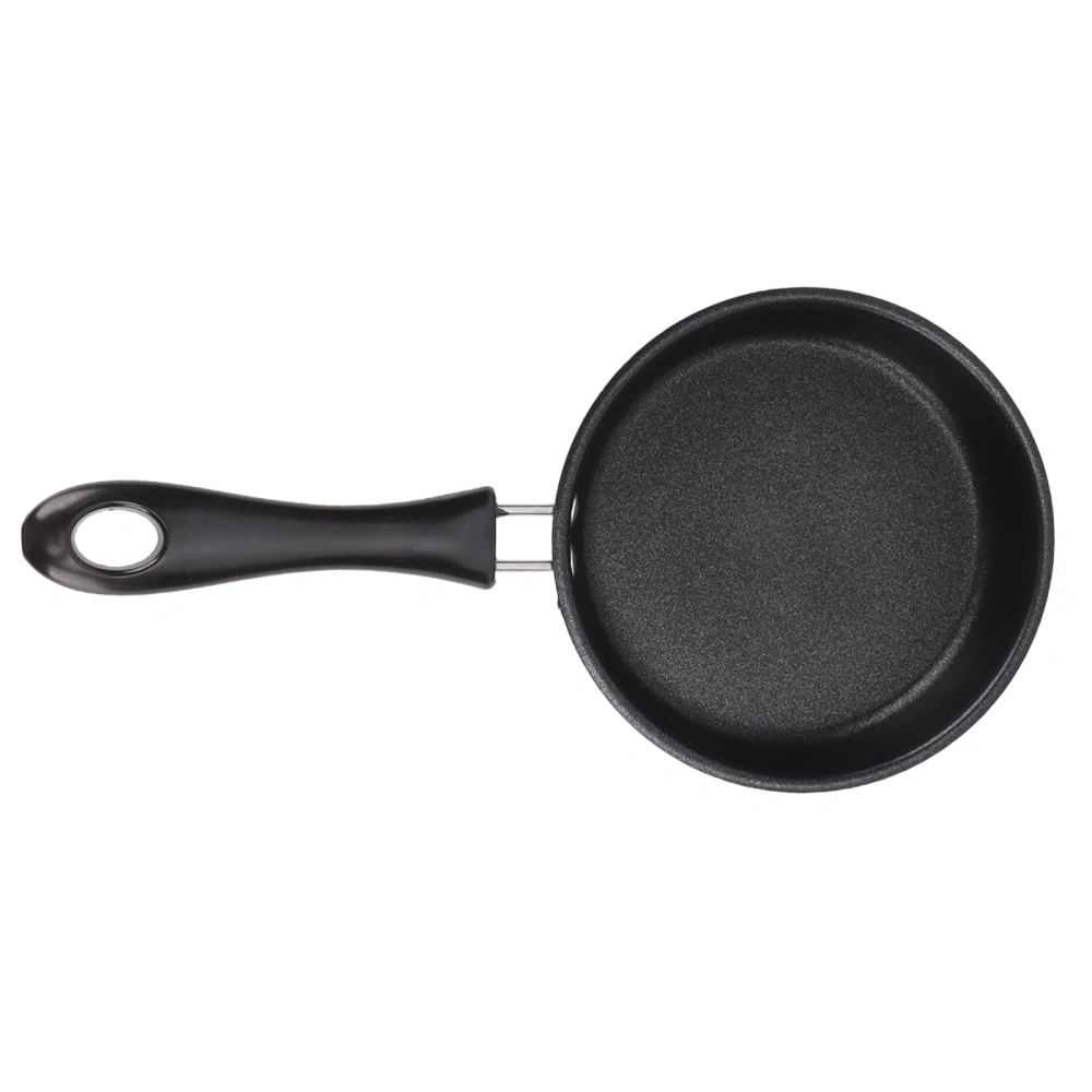 Frying Pan Professional Prevents Stick Stain Resistance Light Smoke Stainless Steel Omelet Pan for Home Restaurant 12cm/4.7in