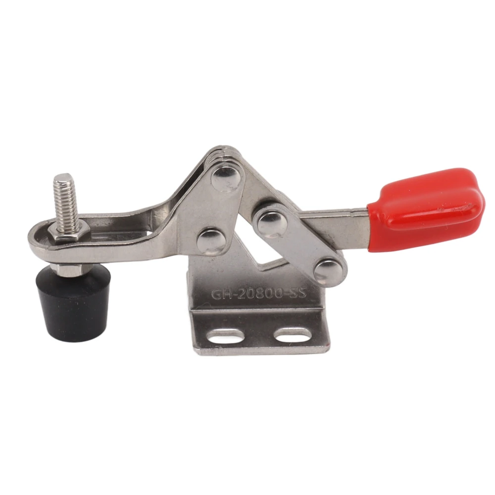 Horizontal Toggle Clamp Stainless Steel 66lb Holding Capacity 80 Degrees Opens Hold Down Toggle Clamp for Industry Home