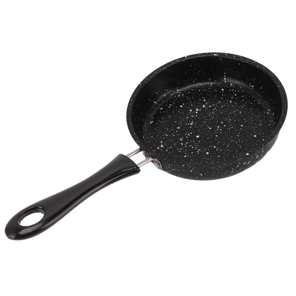 Frying Pan Stainless Steel Ergonomic Handle Fast Even Conduction Antistick Cooking Skillet for Bacon Steak Onion 4.7in