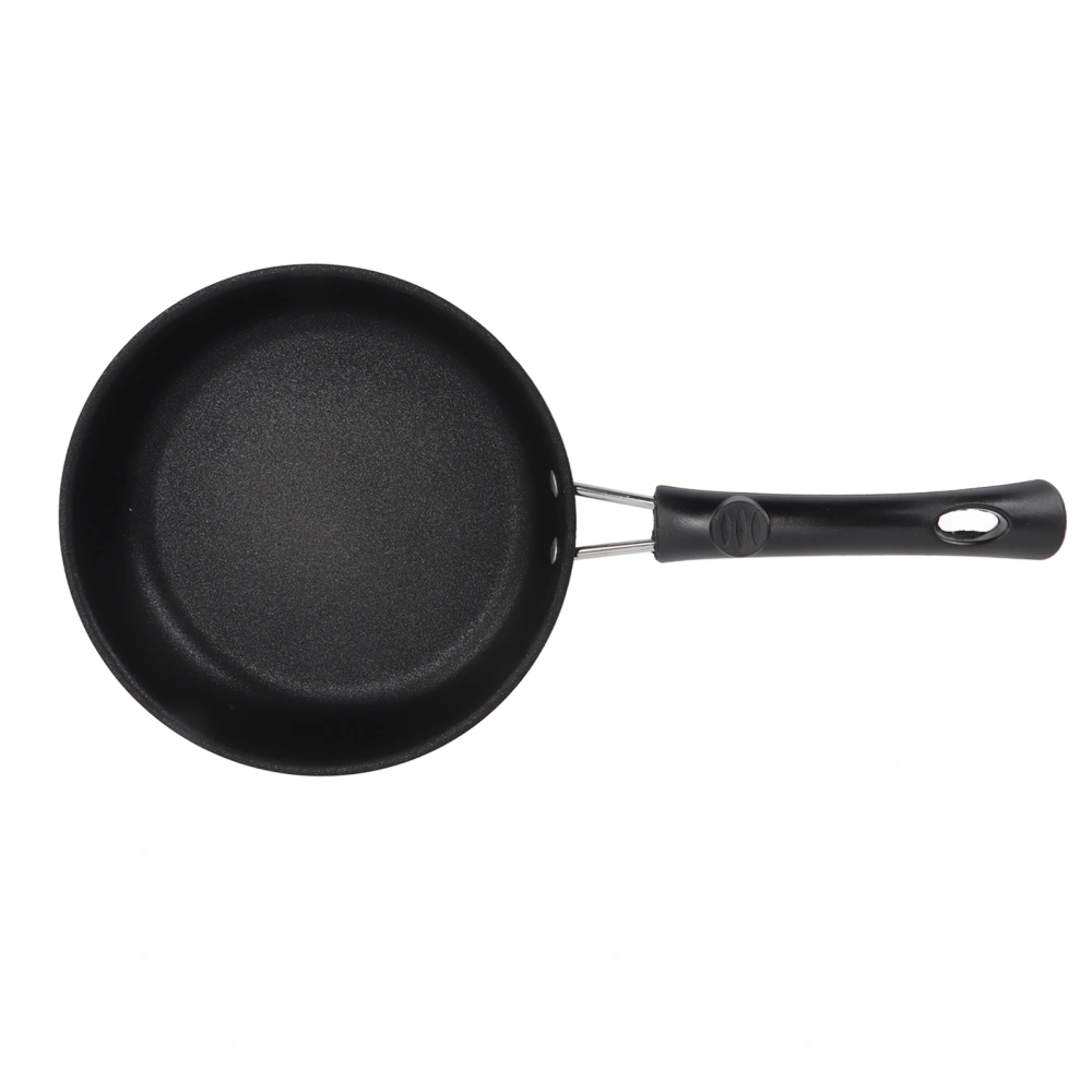 Frying Pan Professional Prevents Stick Stain Resistance Light Smoke Stainless Steel Omelet Pan for Home Restaurant 16cm/6.3in