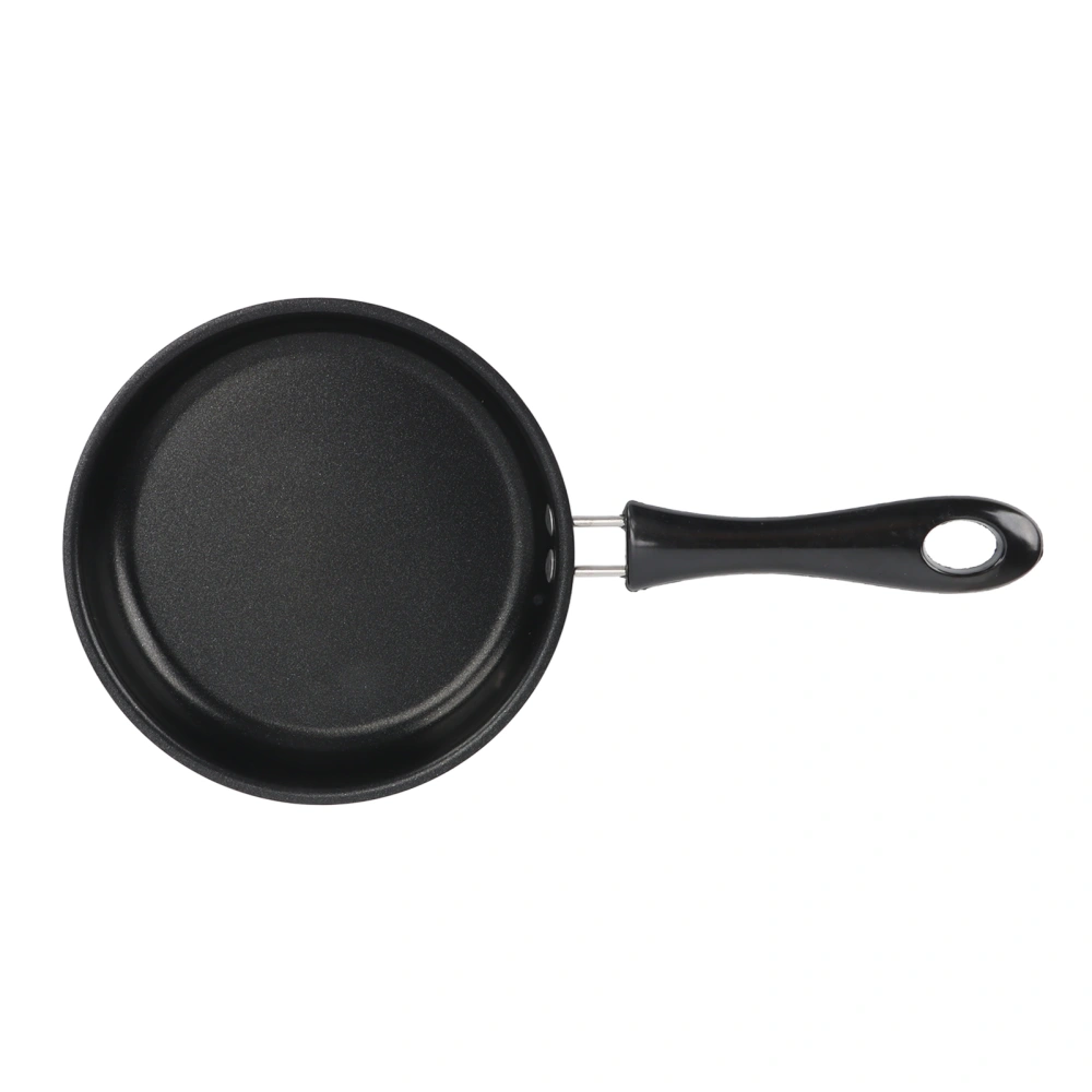 Frying Pan Professional Prevents Stick Stain Resistance Light Smoke Stainless Steel Omelet Pan for Home Restaurant 14cm/5.5in