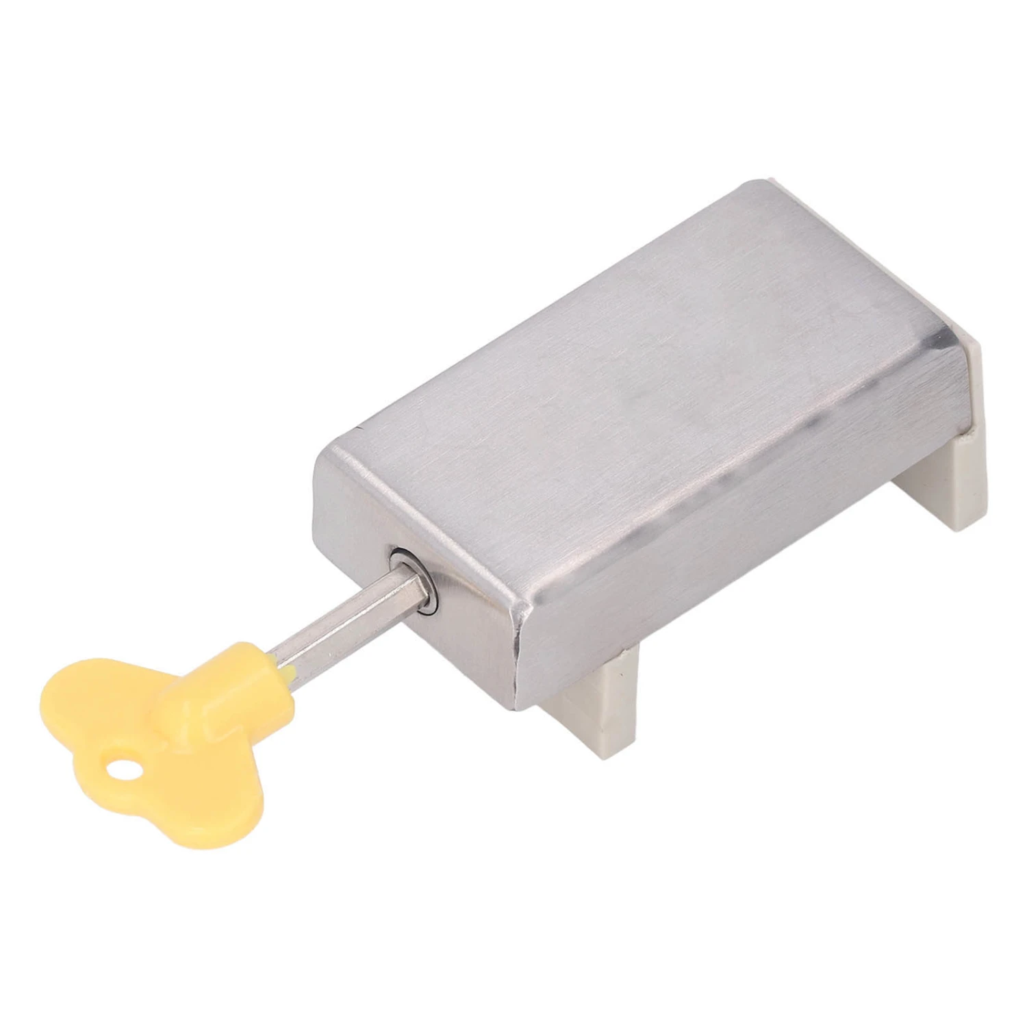 Window Locks Security Moveable Sliding Door Window Lock with 2 Keys for Child Safety Home and Office