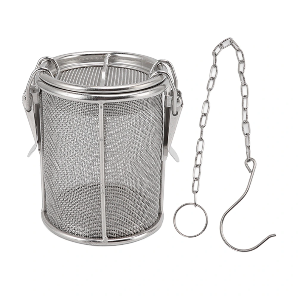 Stainless Steel Tea Ball Infuser Stainless Steel Spice Seasoning Strainer with Extended Chain Hook