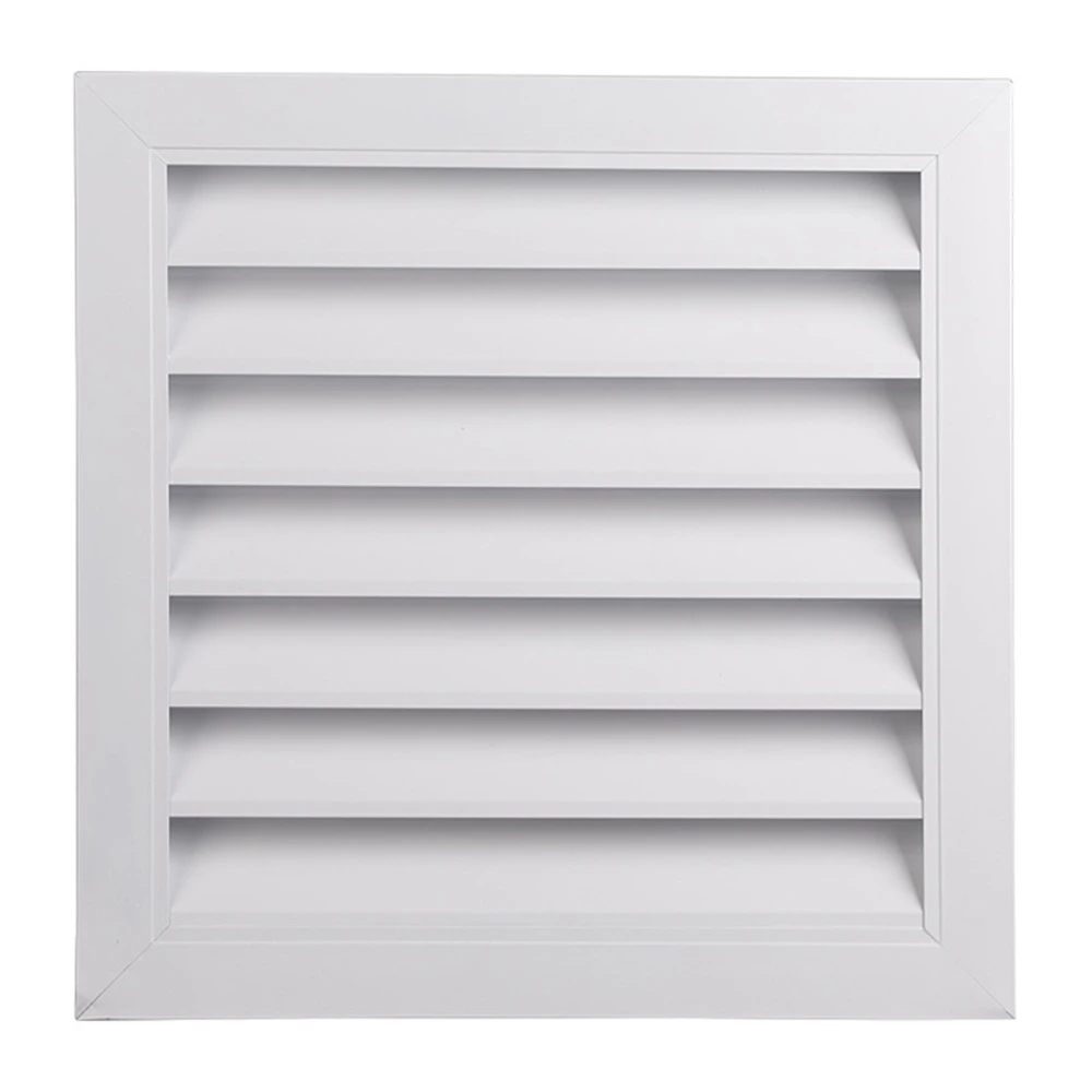 9.8x9.8in Shed Vent Aluminum Alloy Gable Vent Waterproof Rainproof Air Vents Cover for Ceiling Wall