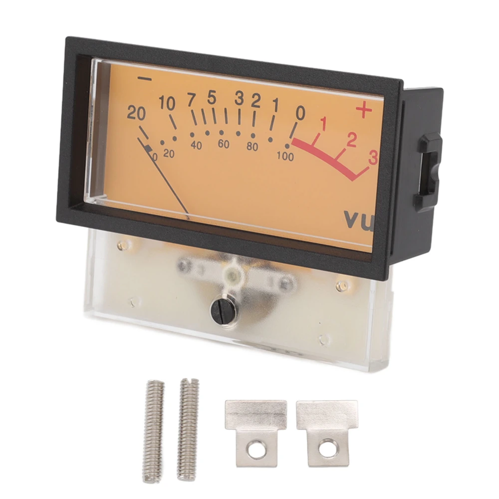 12V High Accuracy VU Meter Header DB Audio Level Header Power Amplifier Level Meter with Backlight 500UA 650Ω