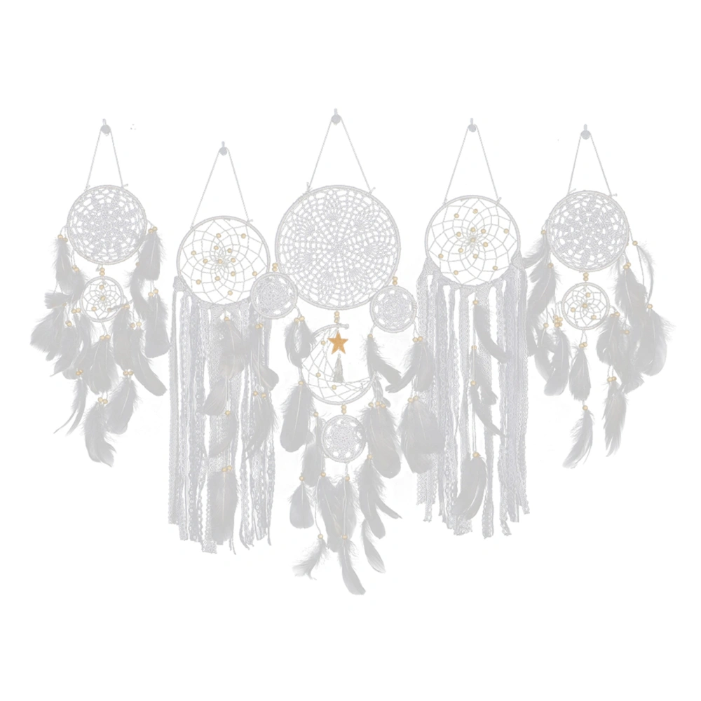 Bedside Dream Catcher Moon and Star Wall Decoration Hanging Decor​