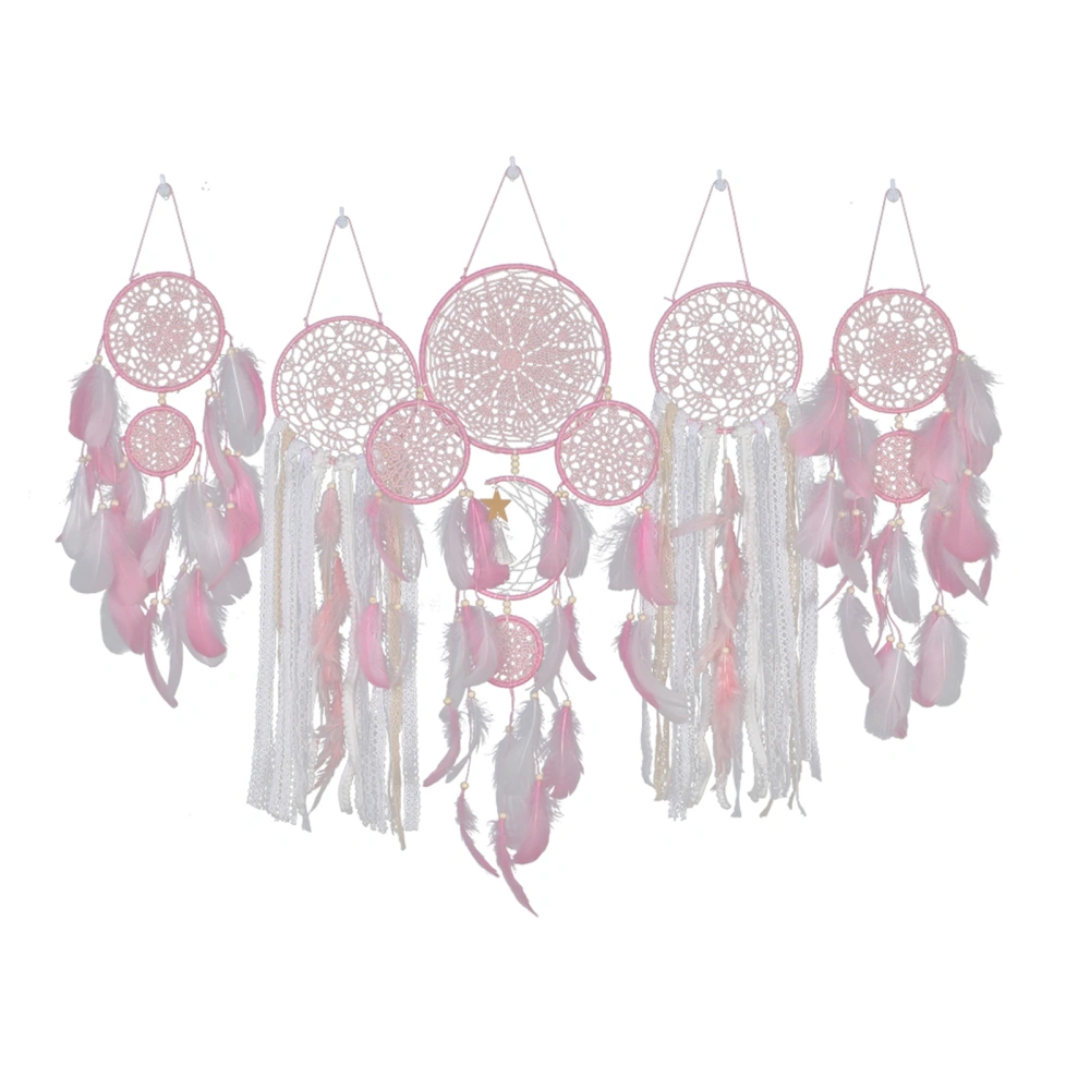 Bedside Dream Catcher Moon and Star Wall Decoration Hanging Decor​