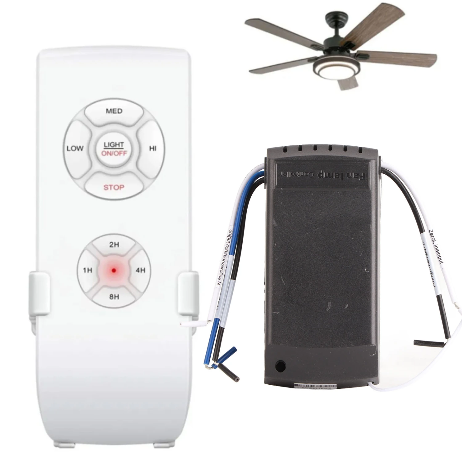 Ceiling Fan Remote Control Kit Smart Universal Ceiling Fan Light Remote for Hunter for Harbor Breeze