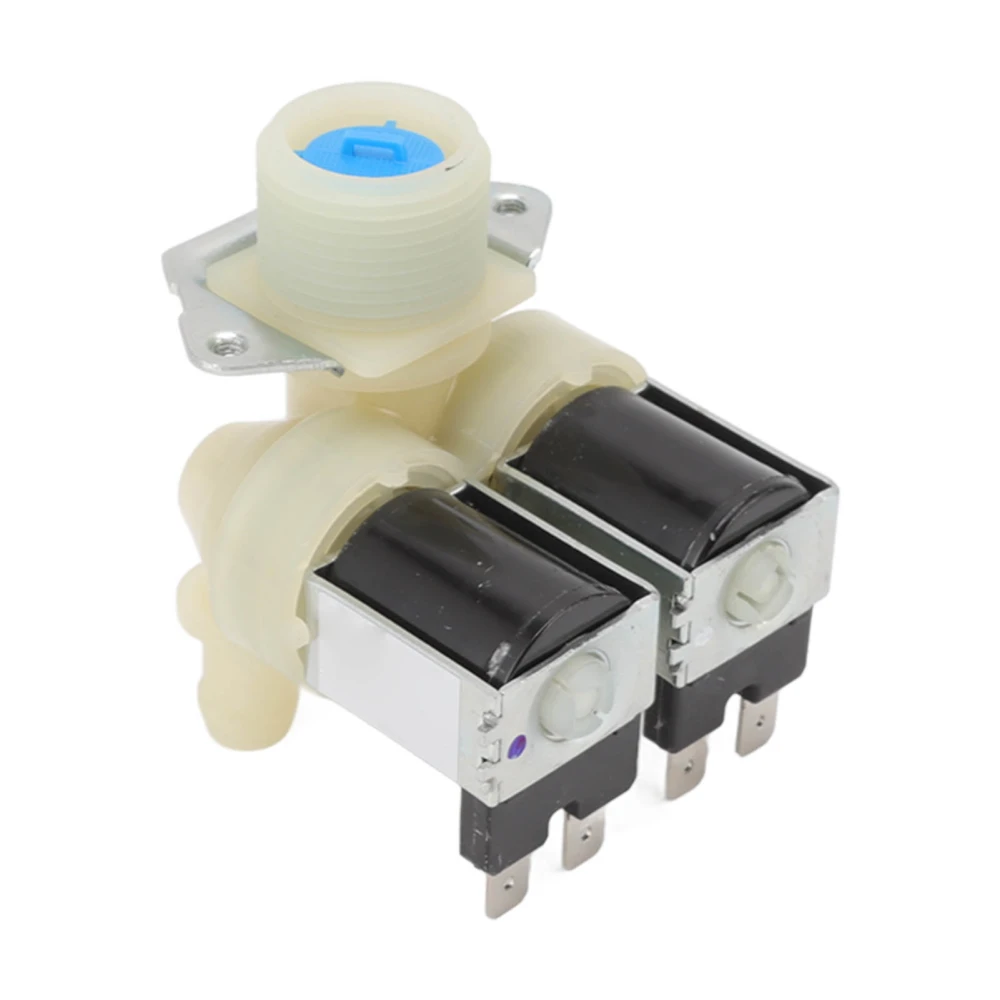 Washing Machine Water Valve Dual Heads Magnetic Inlet Valve for Samsung Cylinder Washing Machine FPS180A 220‑240V