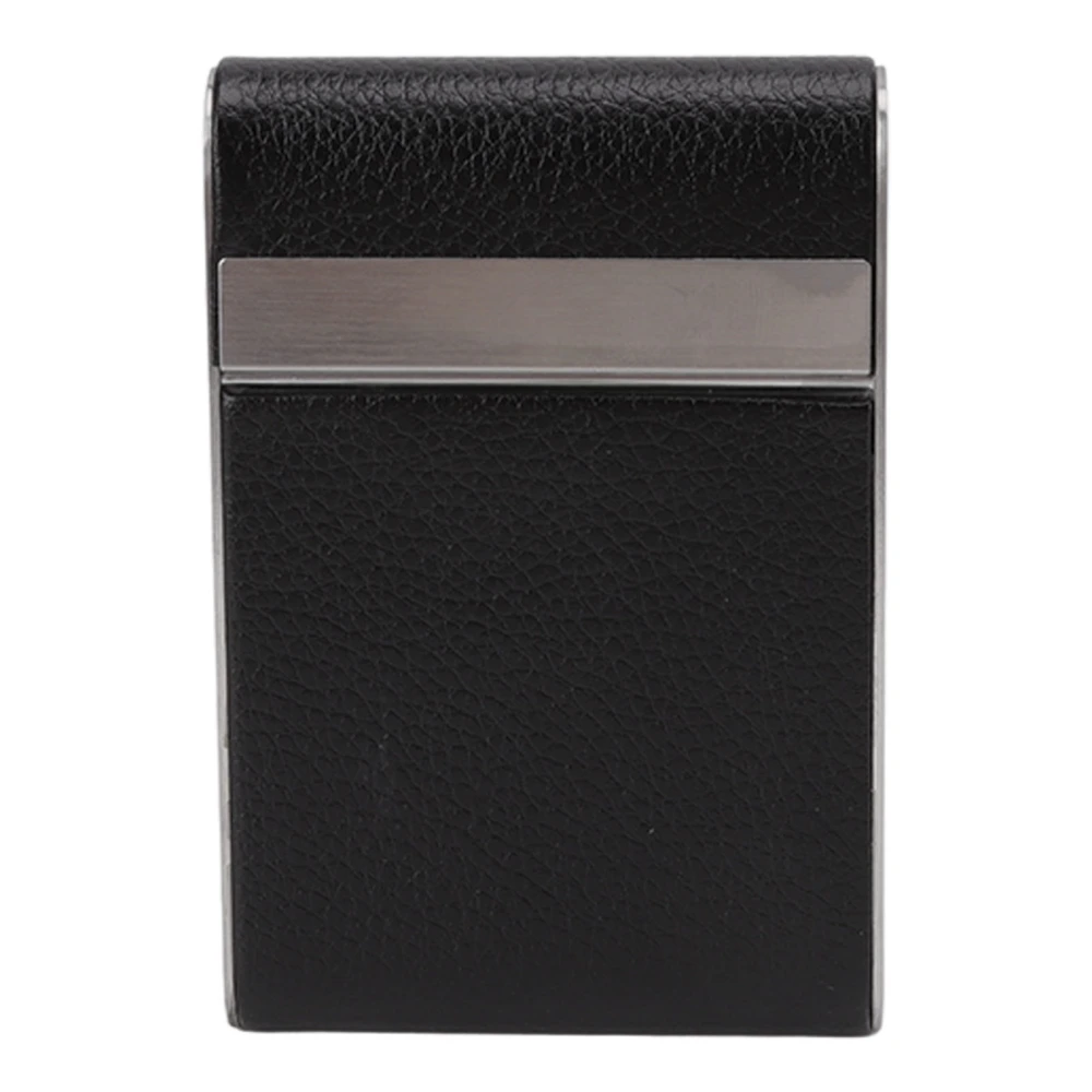 Cigarette Case Large Capacity Hold 20pcs Simple Stylish Slim Cigarette Holder Case for Women Men Office Travel D