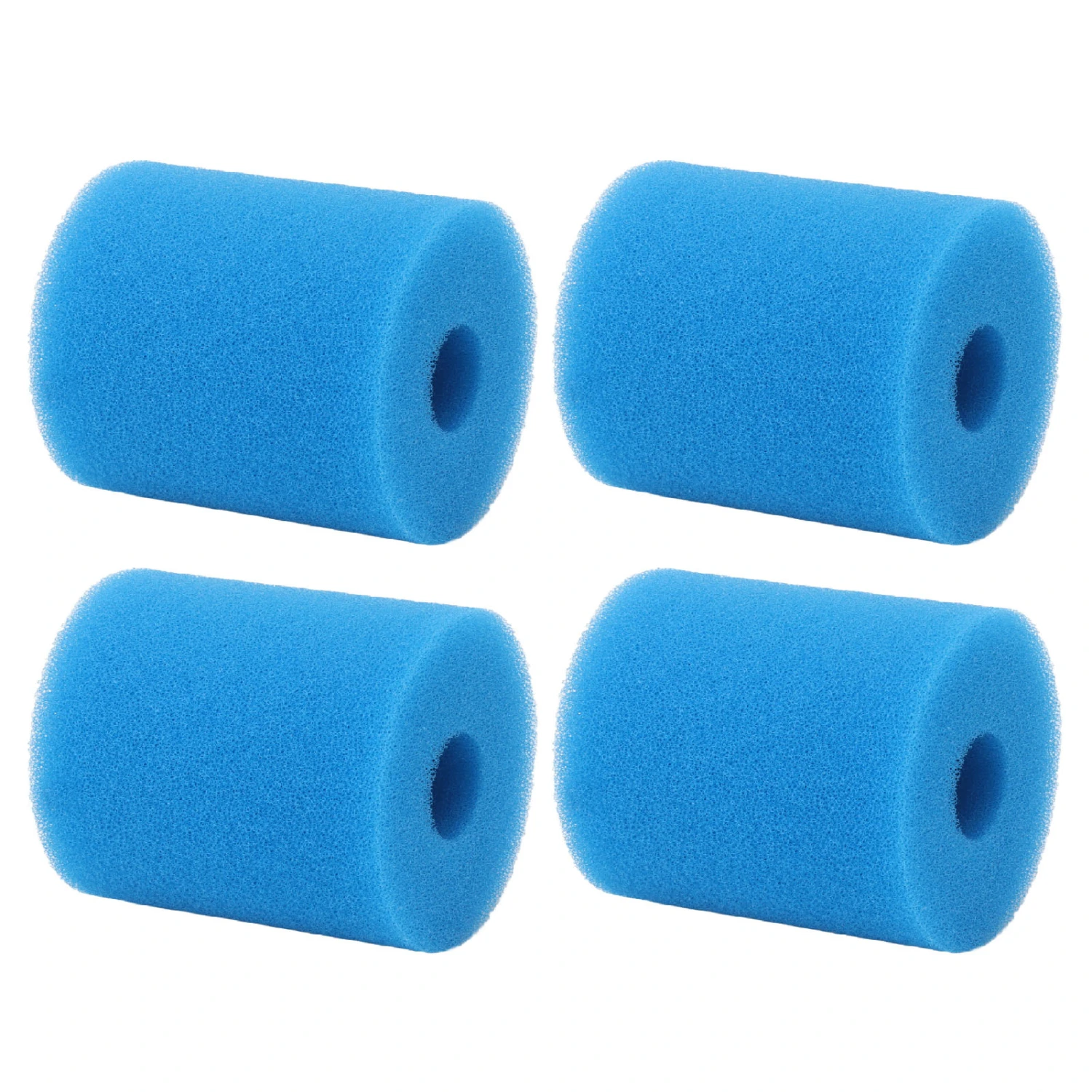 4PCS Pool Filter Sponge Reusable Washable TYPE H Swimming Pool Filter Foam for Pool