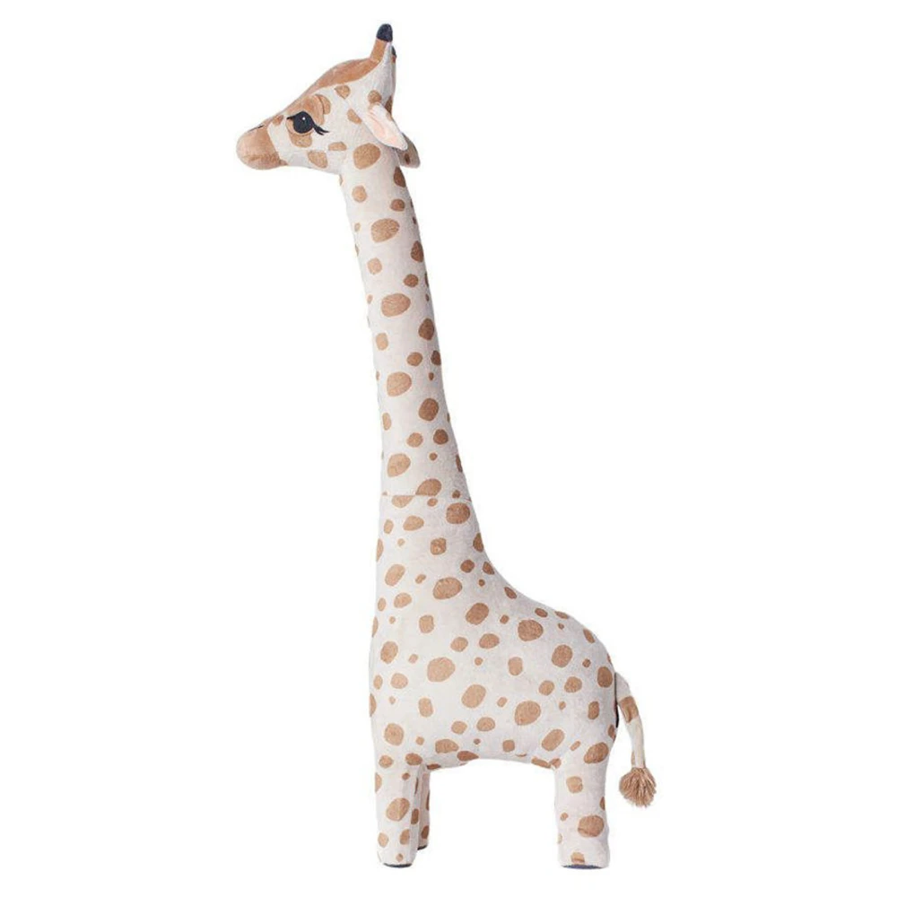 Giraffe Doll Plush Toy Cute Soft Full Filling High Elasticity Skin Friendly Perfect Gift for Kids Adults 100cm