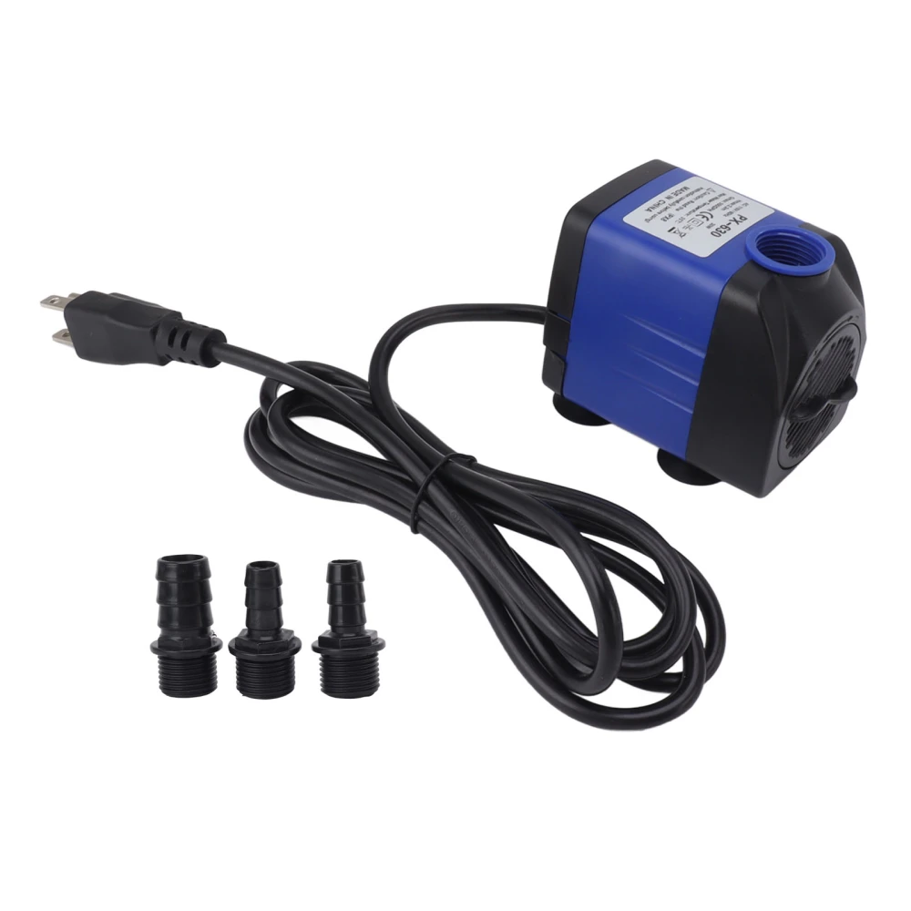 30W Aquarium Pump Mute Resin Filling Sealing Energy Saving Submersible Pump for Fish Tank US Plug 110V