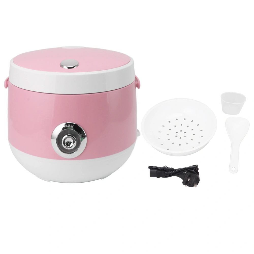 900W Multifunctional Large Capacity Electric Pressure Cooker 5L Intelligent Rice Cooker for Slow Cook Rice Cook Steam Yogurt Make 220V Pink UK Plug