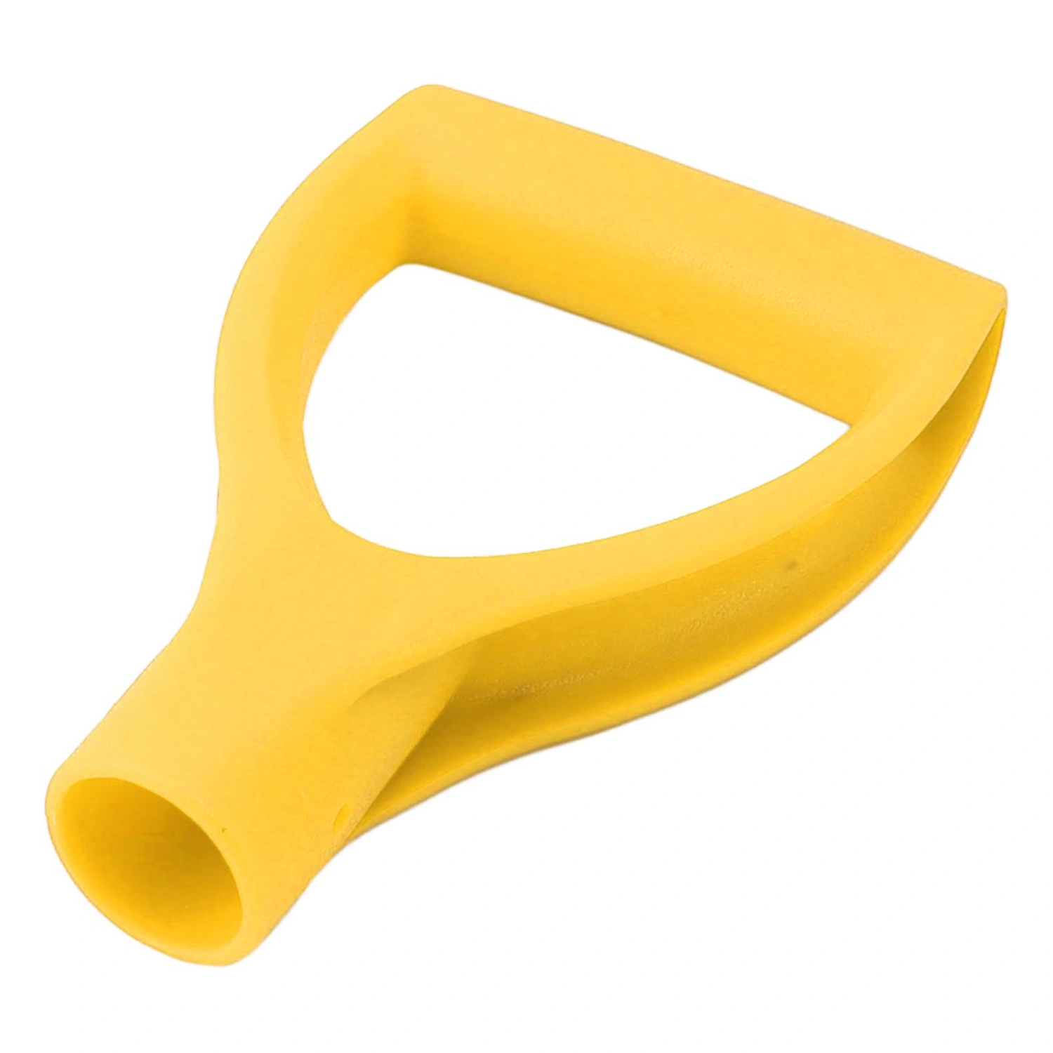 Shovel Handles D Type 32mm ID Plastic Quick Installation Snow Shovel Handle for Digging Raking Tool Yellow