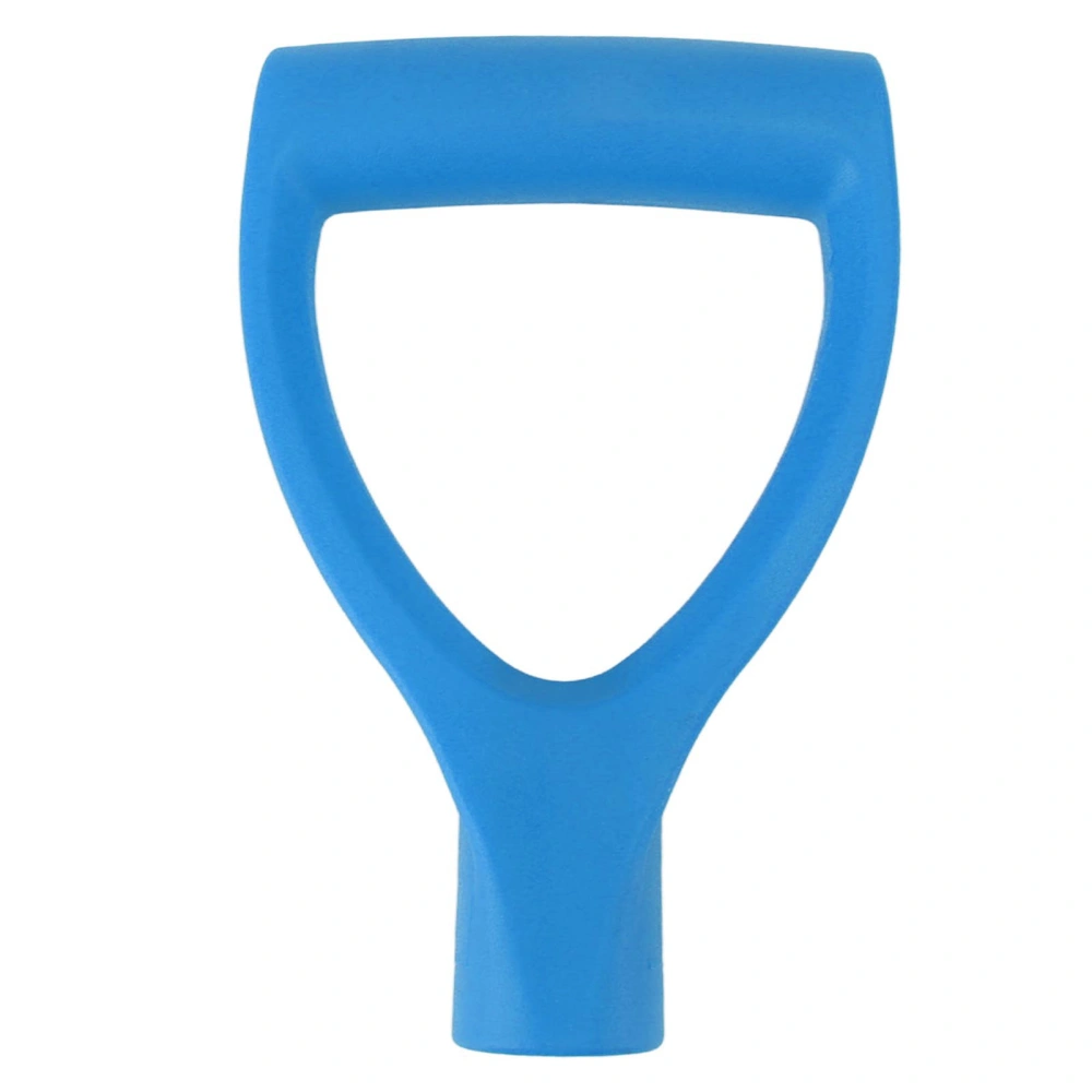 Shovel Handles D Type 32mm ID Plastic Quick Installation Snow Shovel Handle for Digging Raking Tool Light Blue