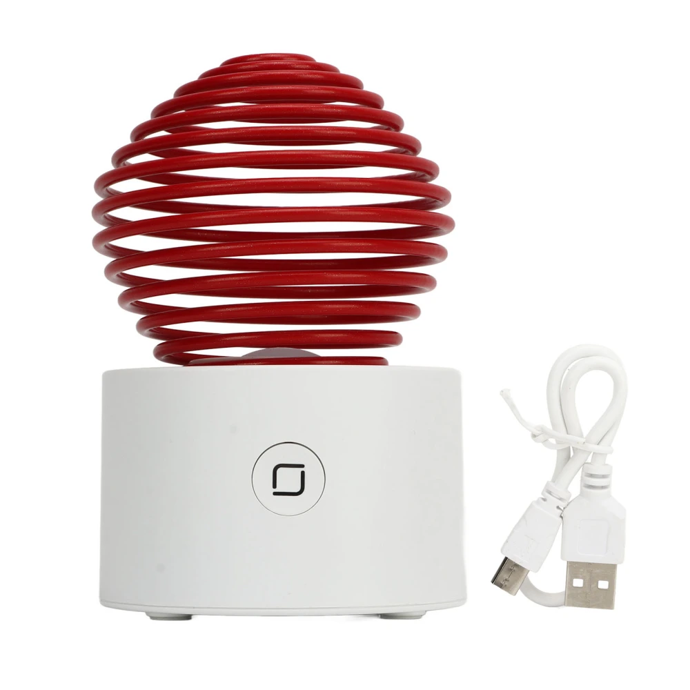 Night Lamp Desk Light 1.2W Spring Design Red LED Table Light Home Decoration for Office Table