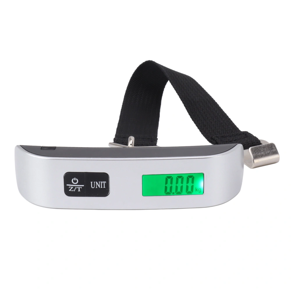 Mini Hanging Scale 50kg/10g High Accuracy 120mAH Portable Digital Luggage Scale for Household Travel Fishing