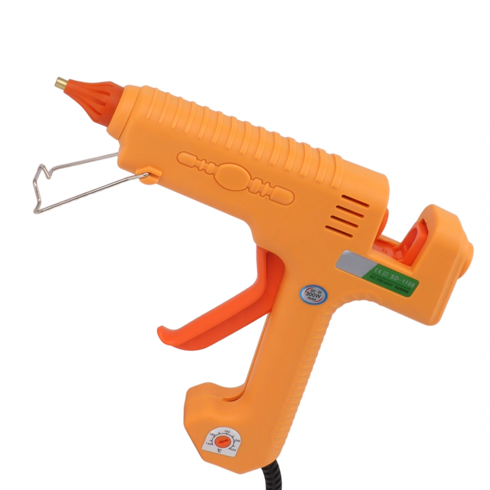 300W Glue Melting Gun Hot Glue Gun Mini Heating Glue Gun for DIY Home Repairing School Arts Decoration Craft US Plug 100‑240V SD 1108(140 to 220℃ Adjustable)