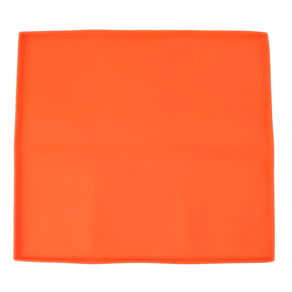 Griddle Mat Heavy Duty Silicone Grill Cover Protect Your Griddle From Rodents Debris Rust All Season BBQ Grill Mat 17in Orange