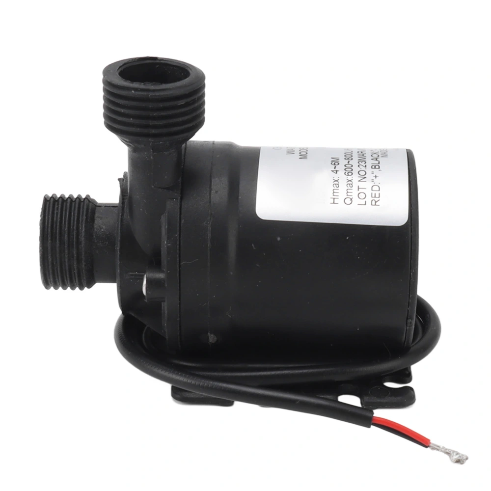 Submersible Water Pump IP68 Waterproof Low Noise Leak Free Threaded Water Circulation Pump DC24V 38W