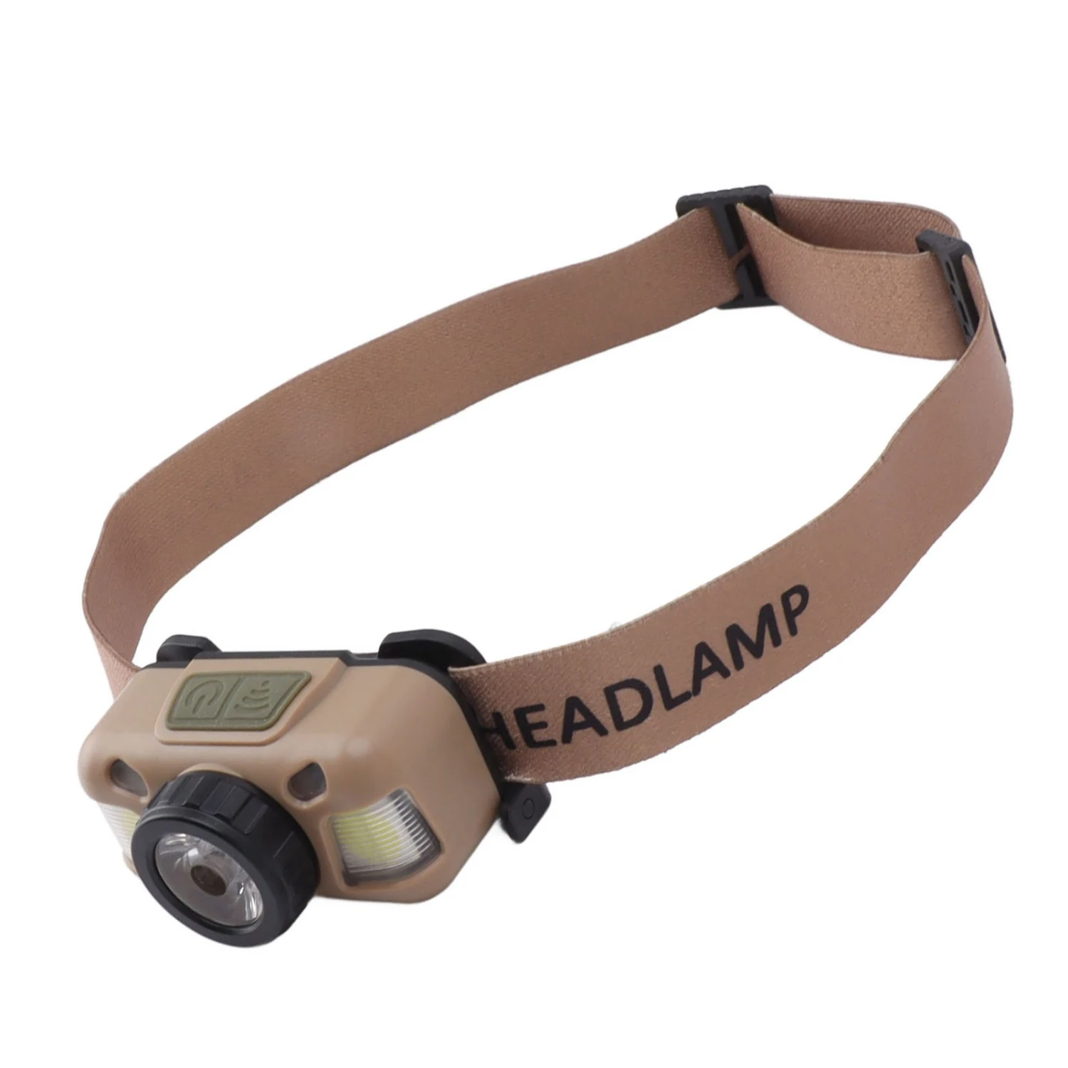 LED Headlamp Rechargeable Bright White Dual Light Mode Head Lamp for Outdoor Camping Hiking Running Cycling