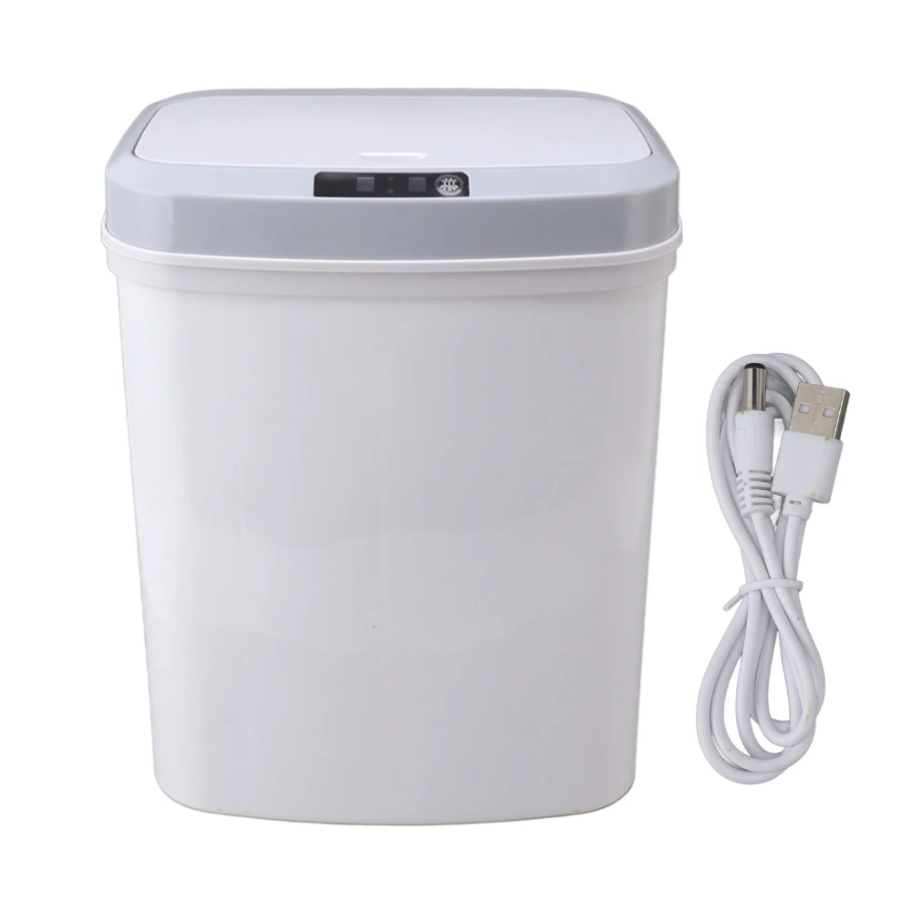 16L Intelligent Sensor Garbage Can Kitchen Bedroom Bathroom Motion Sensor Garbage Can for Bedroom Bathroom