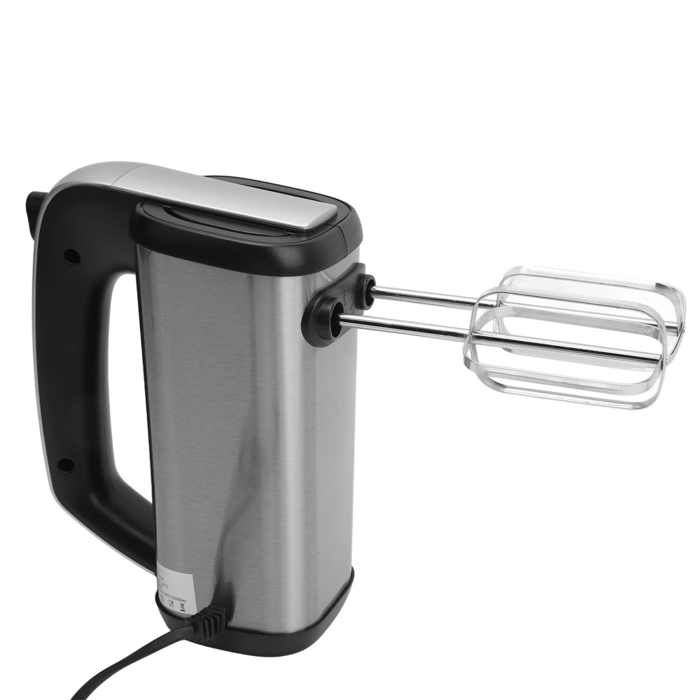 5 Speed Electric Hand Mixer with Whisk Stainless Steel 304 Variable Speed Handheld Electric Mixer EU Plug 220V 500W