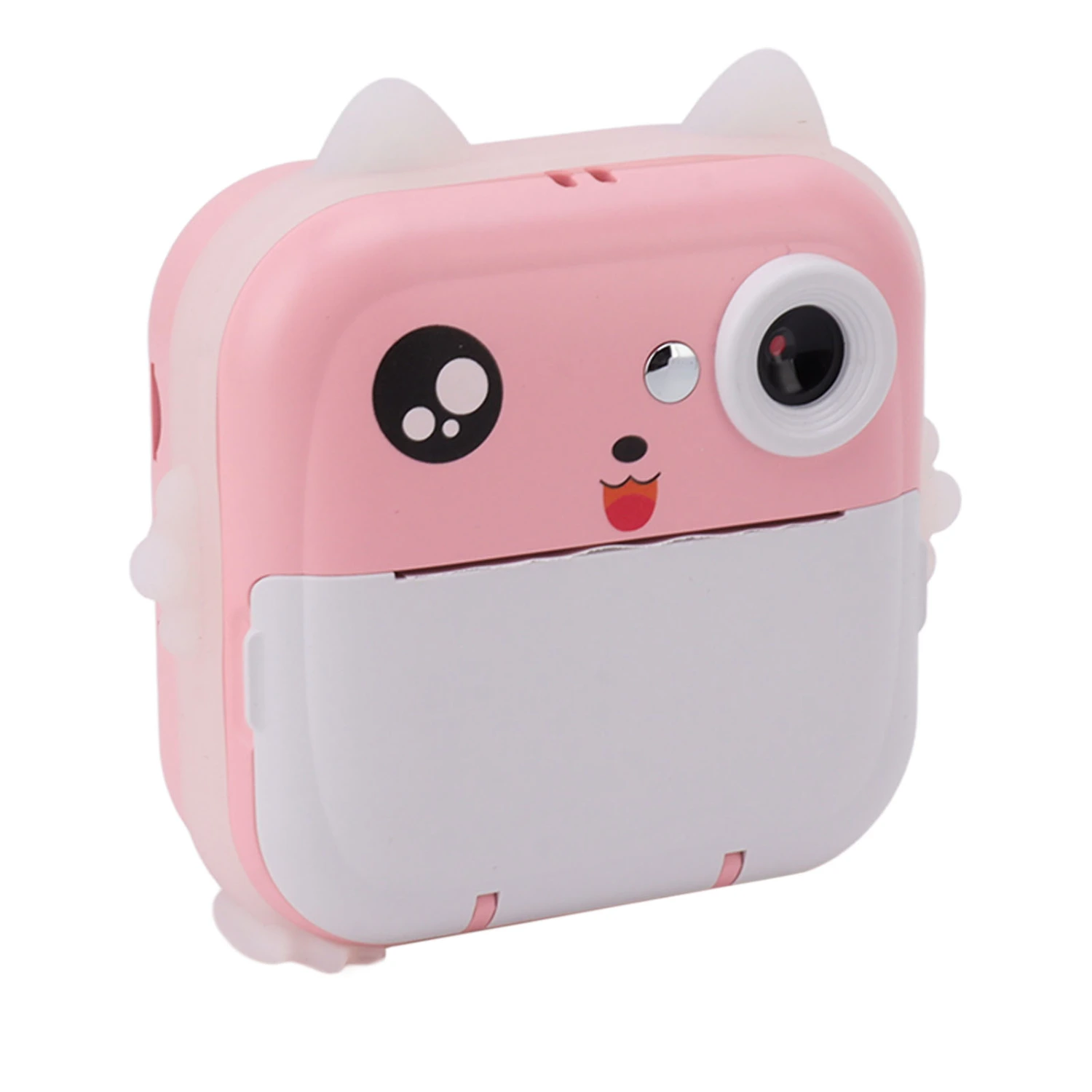 Children Digital Print Camera 24MP 5V 1080P 720P 2.4in Display USB Kids Instant Print Camera for Girls Boys Toddler Pink