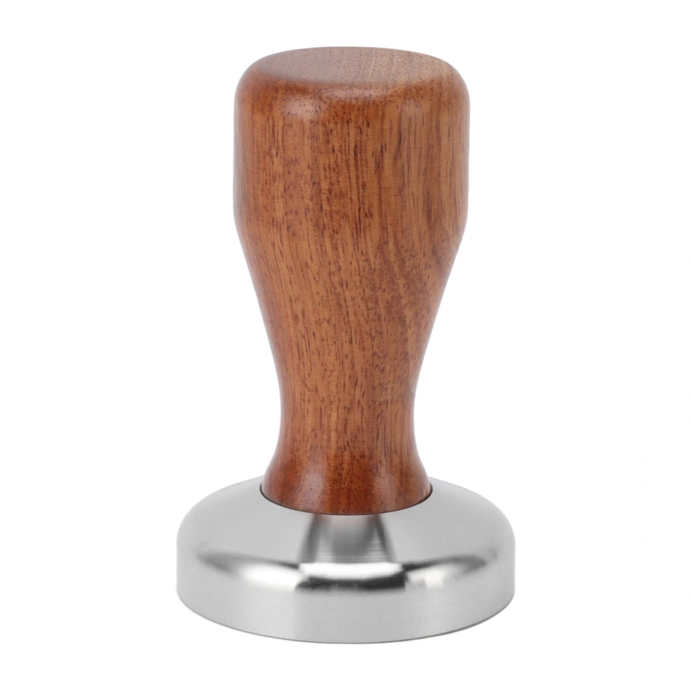 Coffee Tamper Multipurpose 304 Stainless Steel Flat Base Coffee Powder Bean Press Hammer for Coffee Making 58mm/2.28in