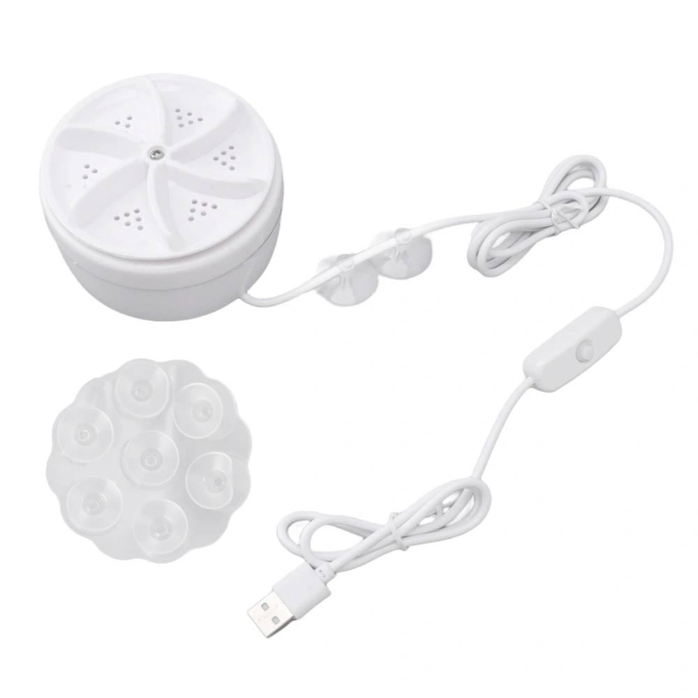 Mini Ultrasonic Washing Machine Portable USB Turbine Washer for Clothes Socks Underwear 5V 60W