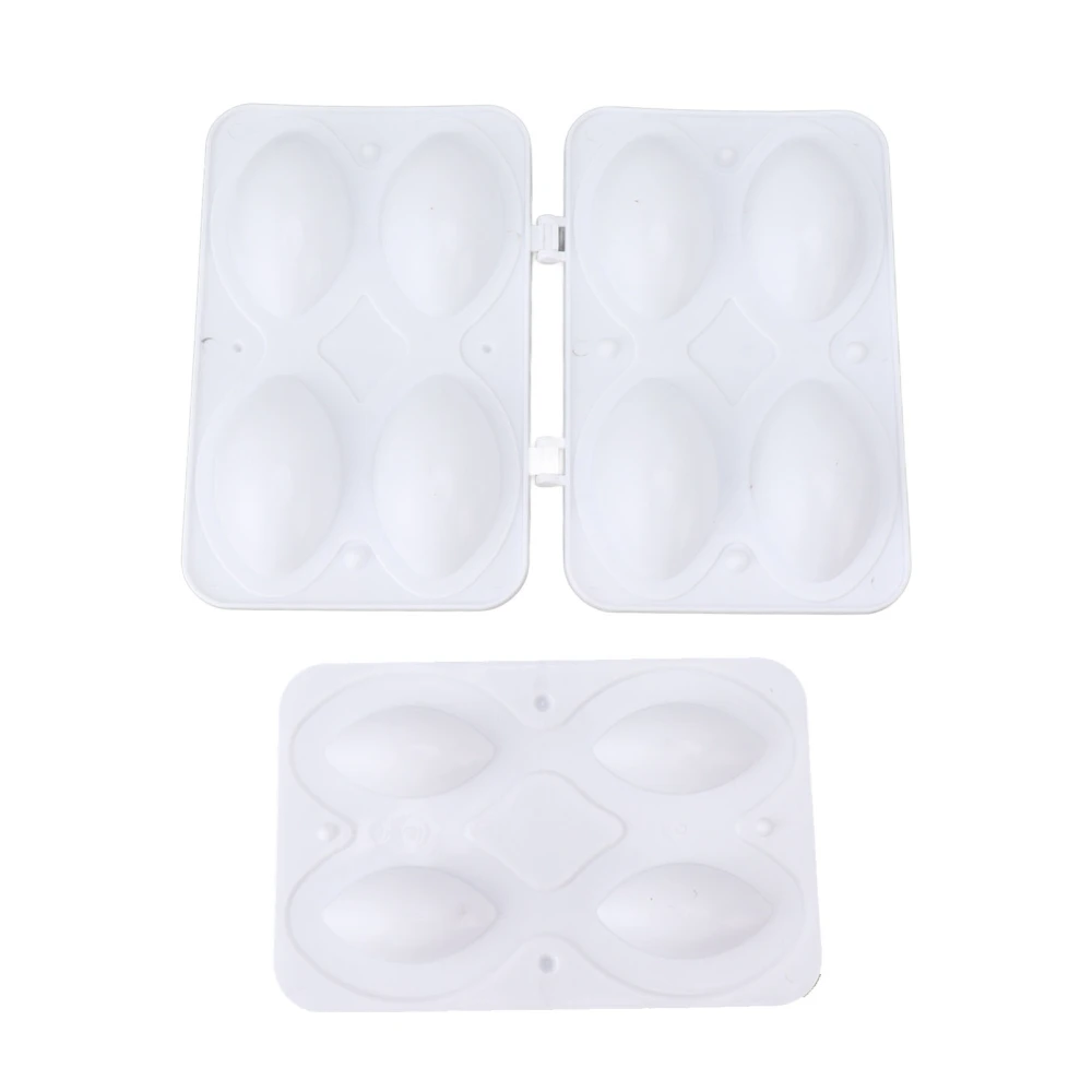 2Pcs Meatball Mold Manual Meatloaf Mould Processor Maker DIY Press Filling Cooking Making Tool 4 Grid