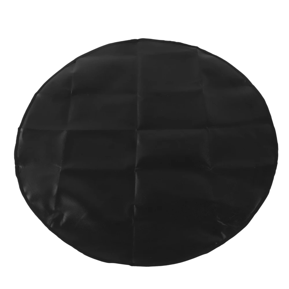 Under Grill Mat Round Rain Proof Dust Proof Sunshade Grill BBQ Floor Mat for Backyard Outdoor Deck Patio