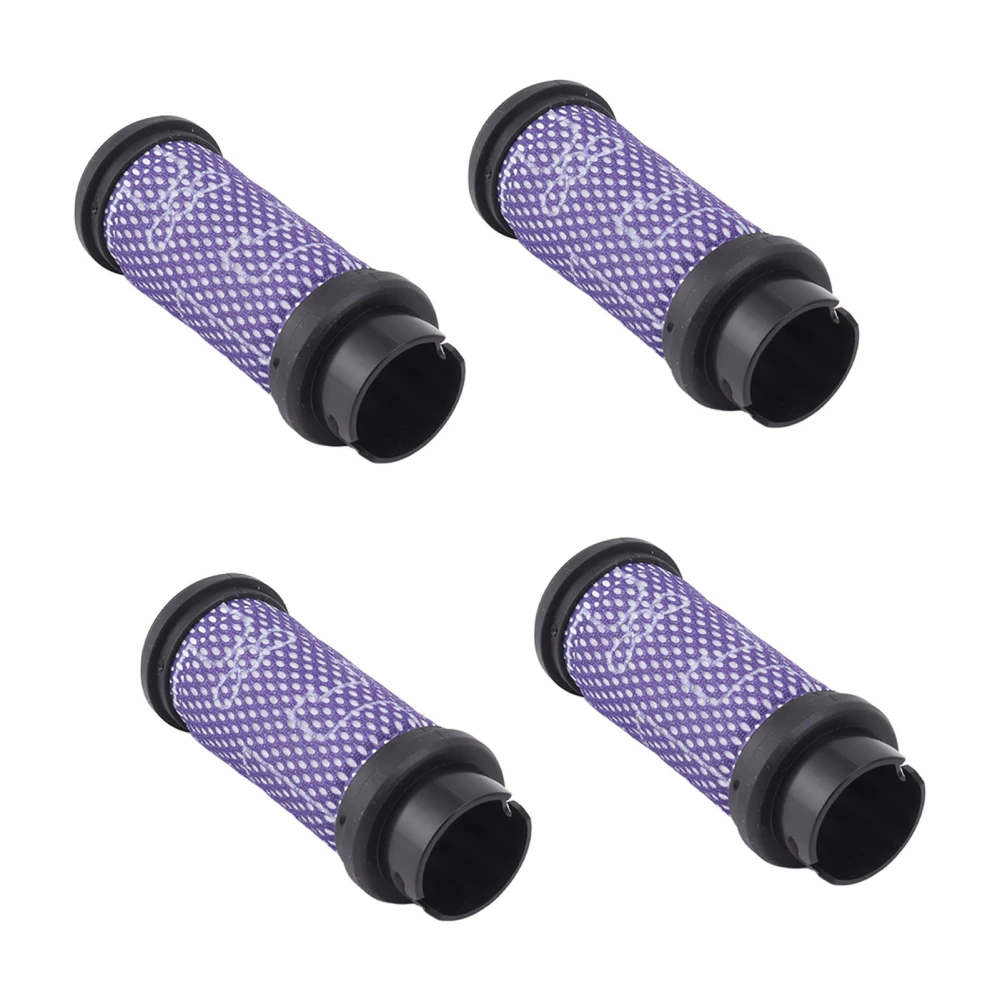 4pcs Vacuum Cleaner Replacement Filter Vacuum Filter Kit For INSE S600 S6P S6 Vacuum Cleaner Parts Purple