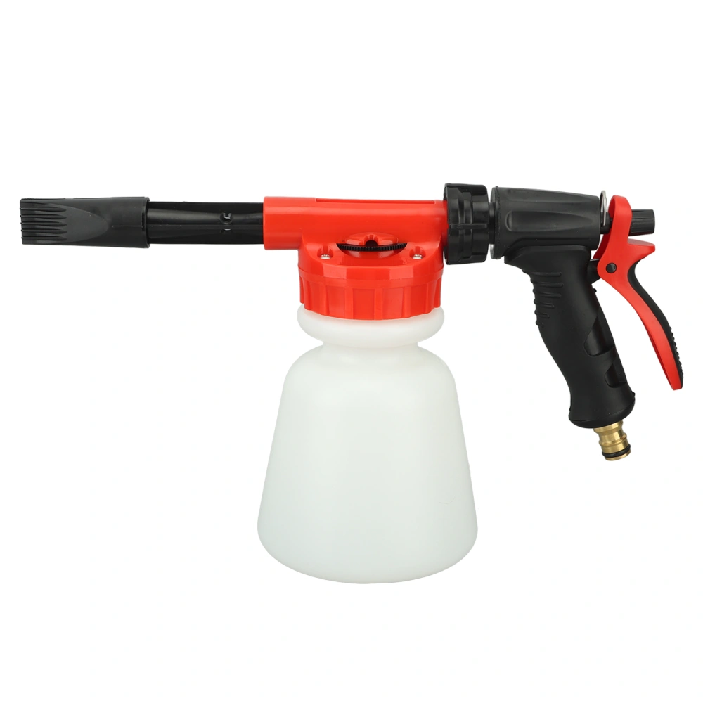 Car Wash Foam Blaster 1000ml Low Pressure Washer Foam Sprayer with 1/4 Inch Quick Connector for Gardening Car Washing