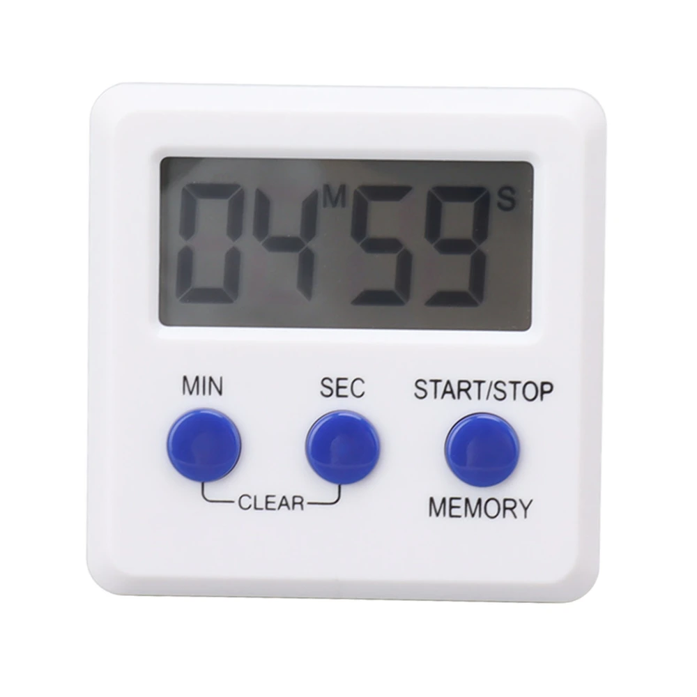 Digital Timer Learning Sports Electronic Timer Simple Timer for Home Kitchen Exercise Baking Playtime