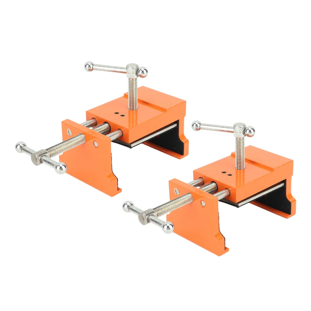 2 Pcs Cabinet Clamp Quick Assembly Face Frame Clamp Aluminum Alloy Steel Cabinet Installation Claw